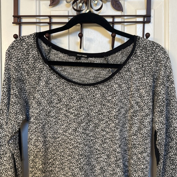 Tally Weijl Multicolor Sweater w/ Black Faux Suede Elbows - Picture 2 of 9